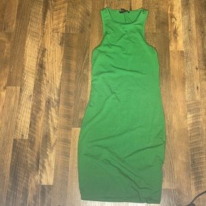 Green Forever21 dress